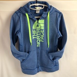The North Face sweatshirt